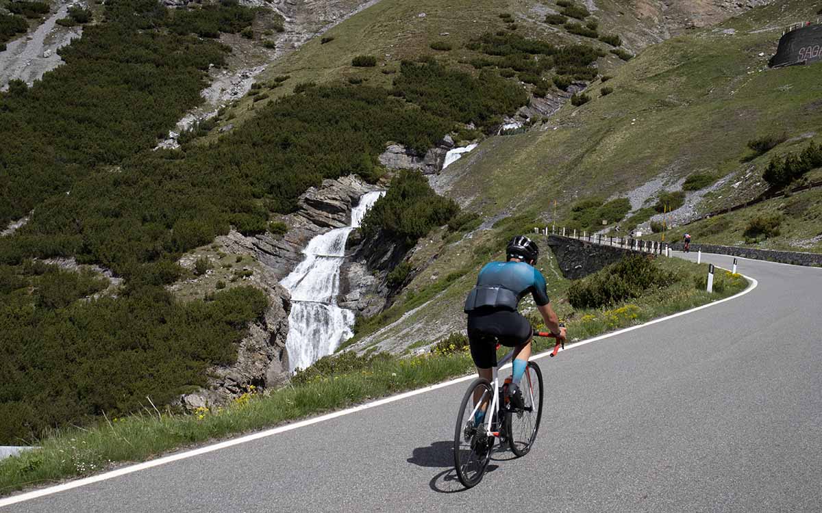 Salita al Passo dello Stelvio