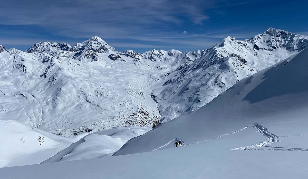 Lo scialpinismo a Santa Caterina